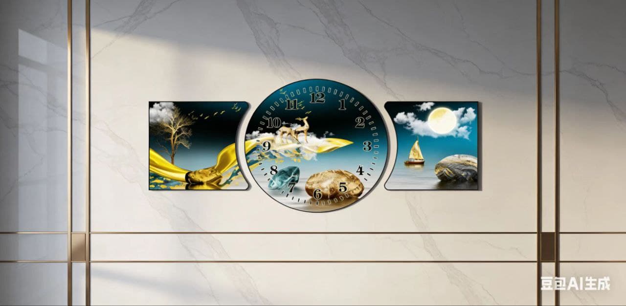 Frame wall clock 