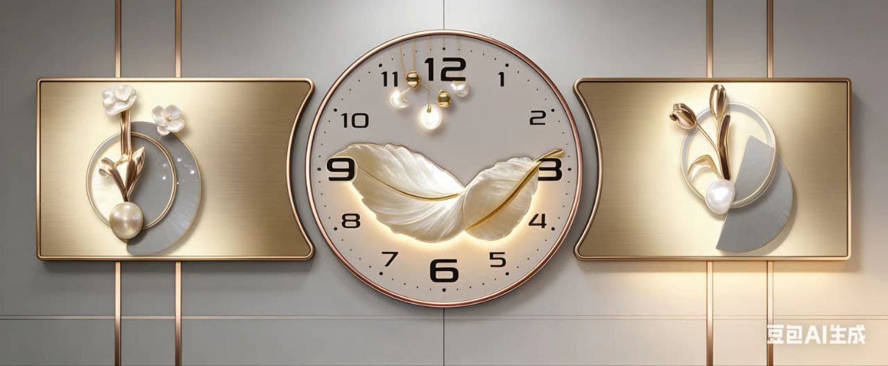 Frame wall clock  3