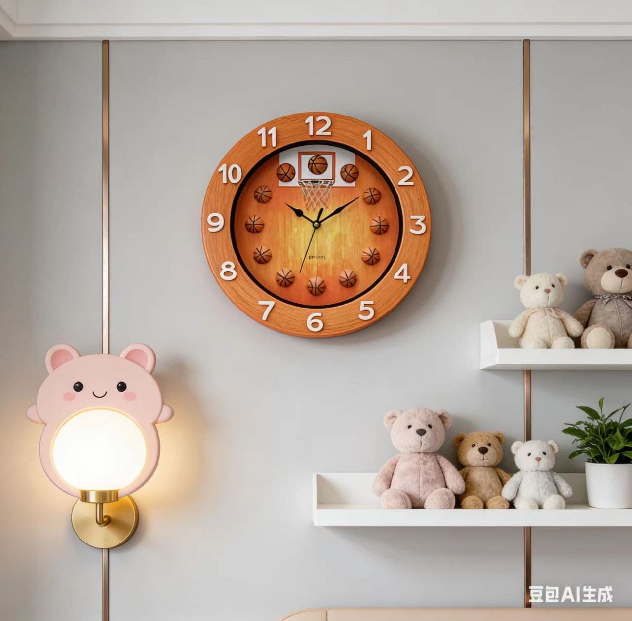 30cm Frame Wall Clock  3