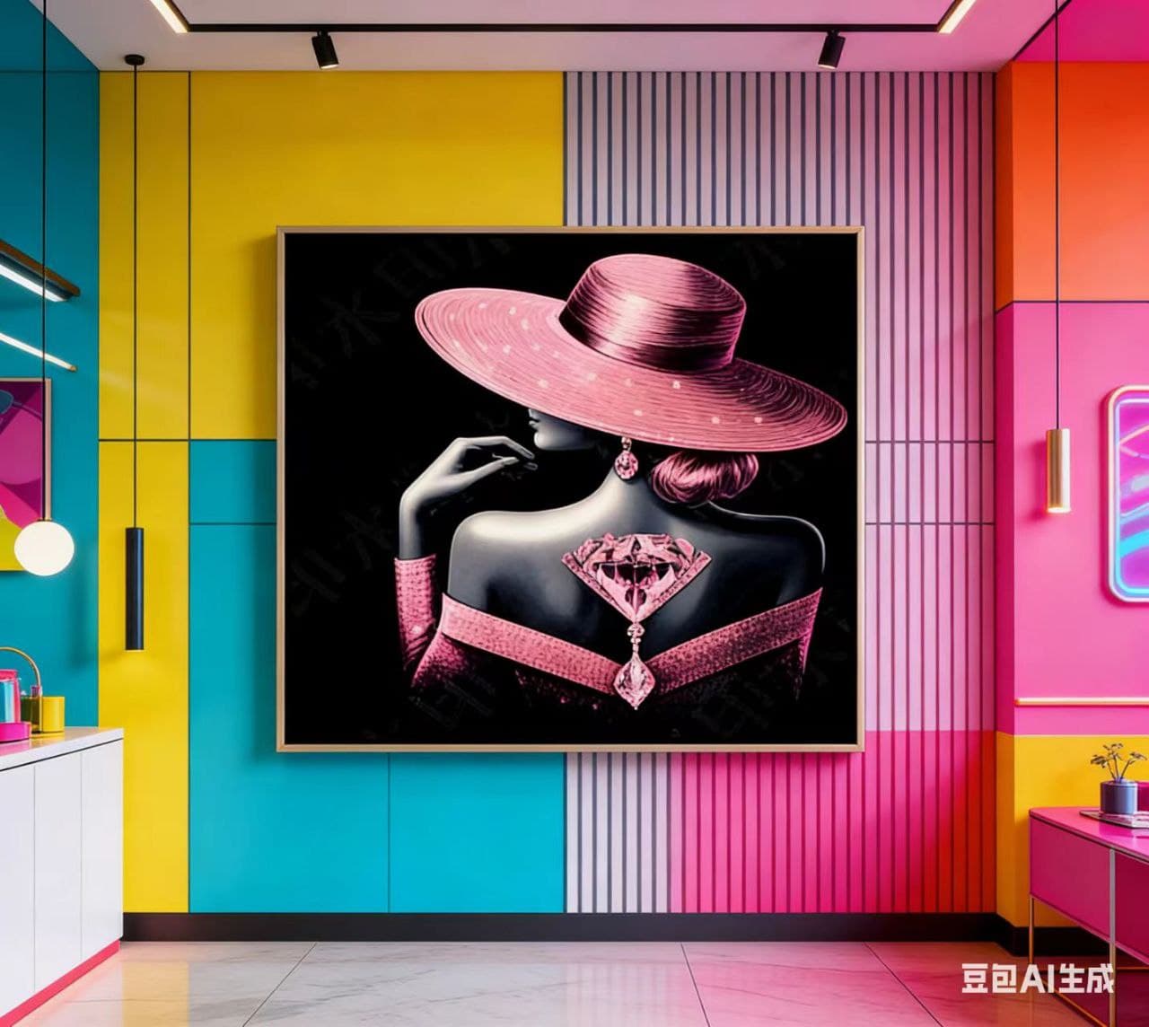 60by60cm Acrylic Wall Frame  3