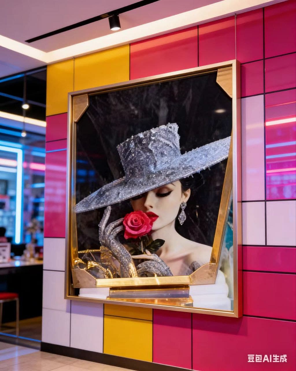 60by60cm Acrylic Wall Frame  4